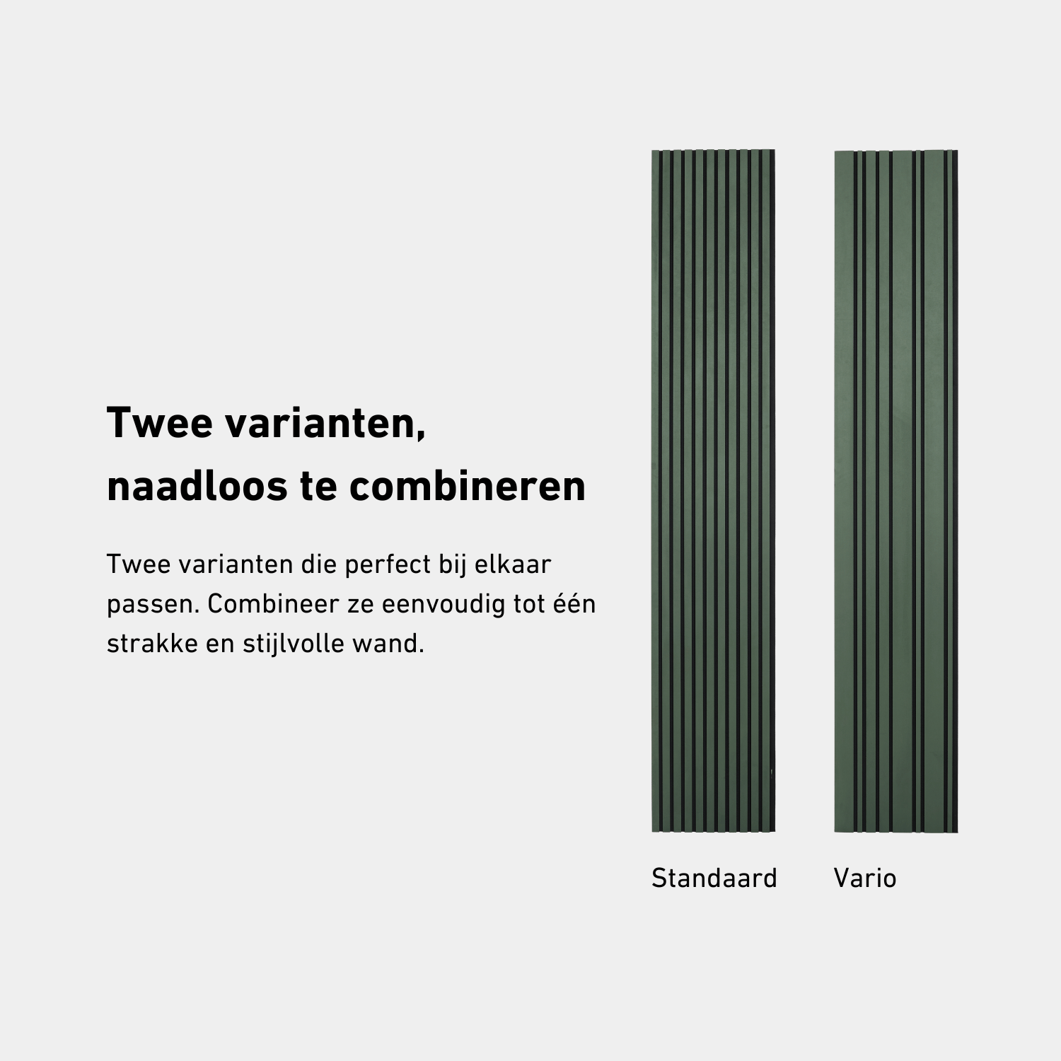 Akustikpaneele 280 cm - Standard - Wildleder - Oliven