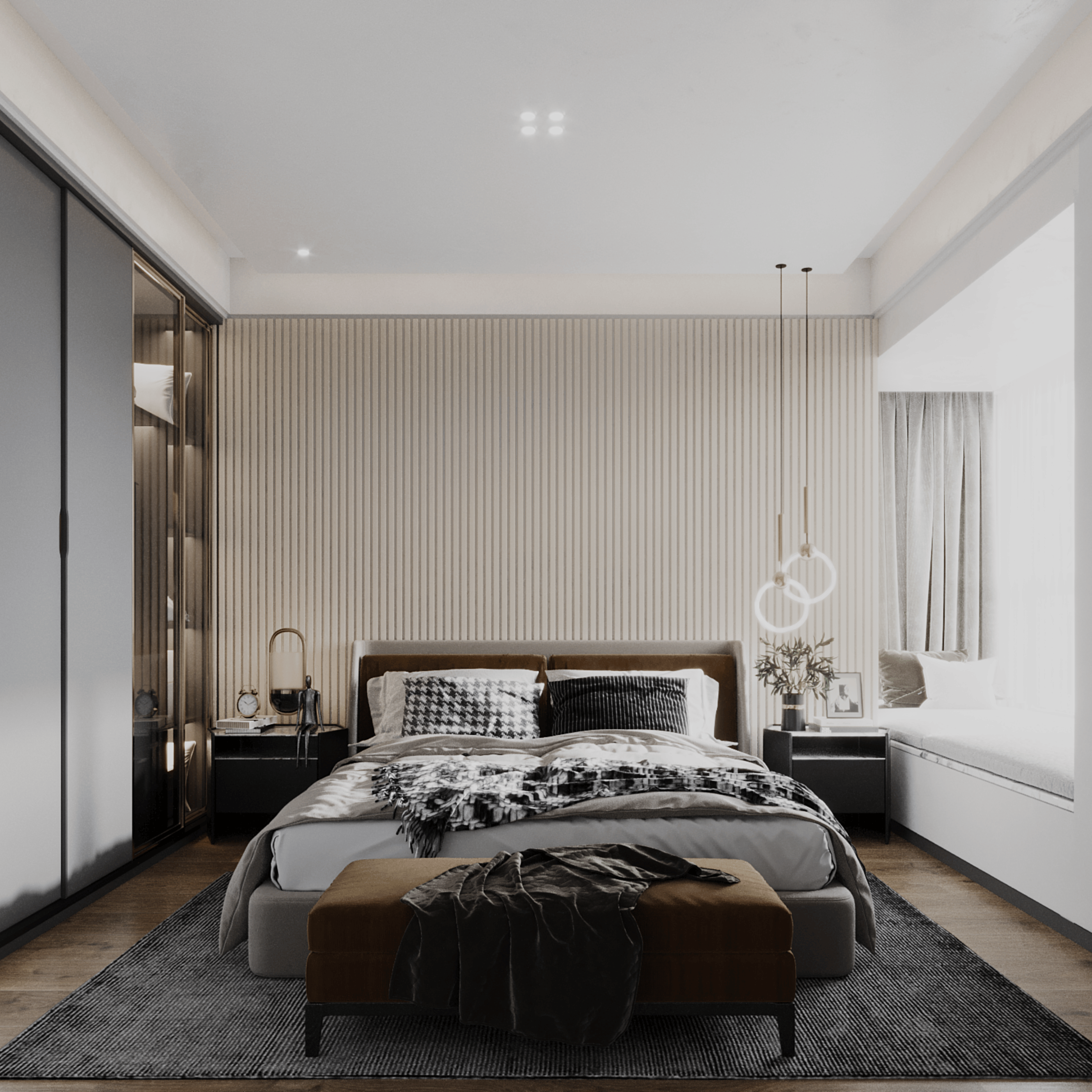 Akustikpaneele 280cm - Standard - Beige