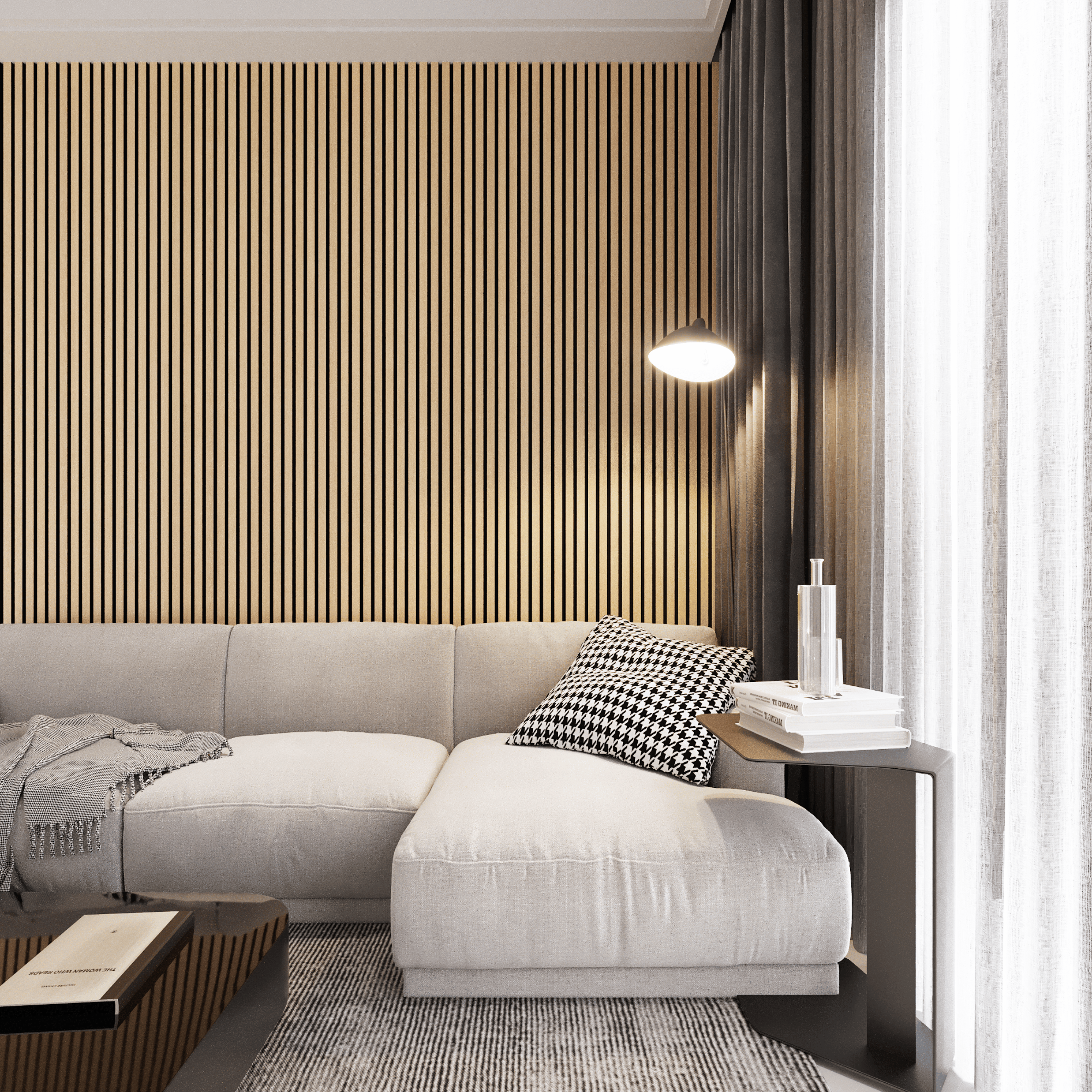 Panneaux acoustiques 280cm - Standard - Naturel Eiche