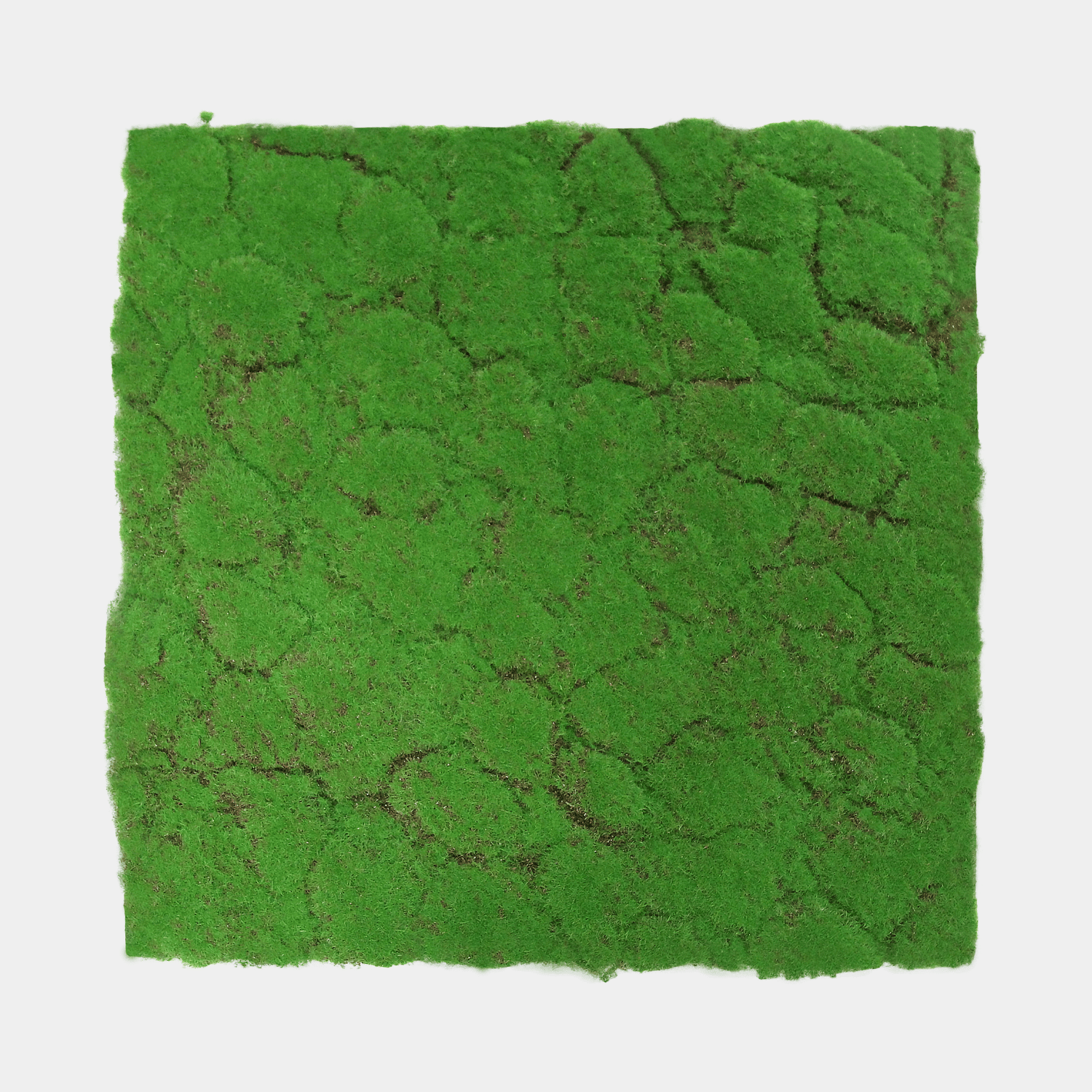 Akoestisch Mospaneel 52x52cm - Forest green