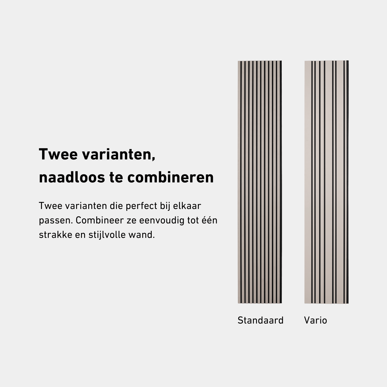 Akustikpaneele 280 cm - Vario - Suede - Coffee Shake