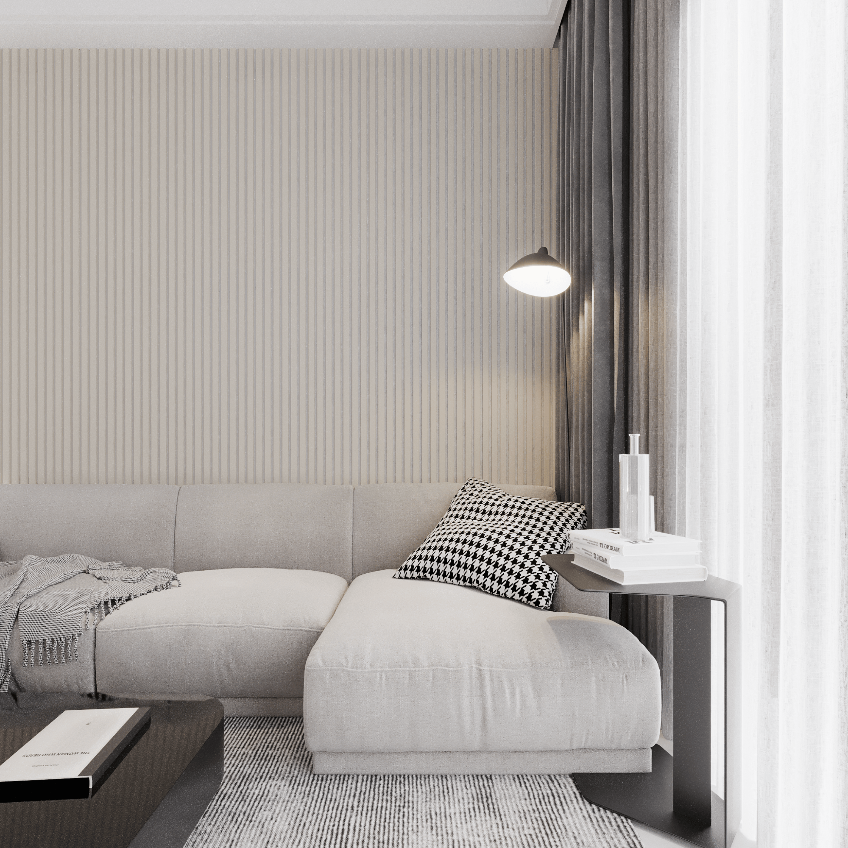 Akustikpaneele 280cm - Standard - Beige