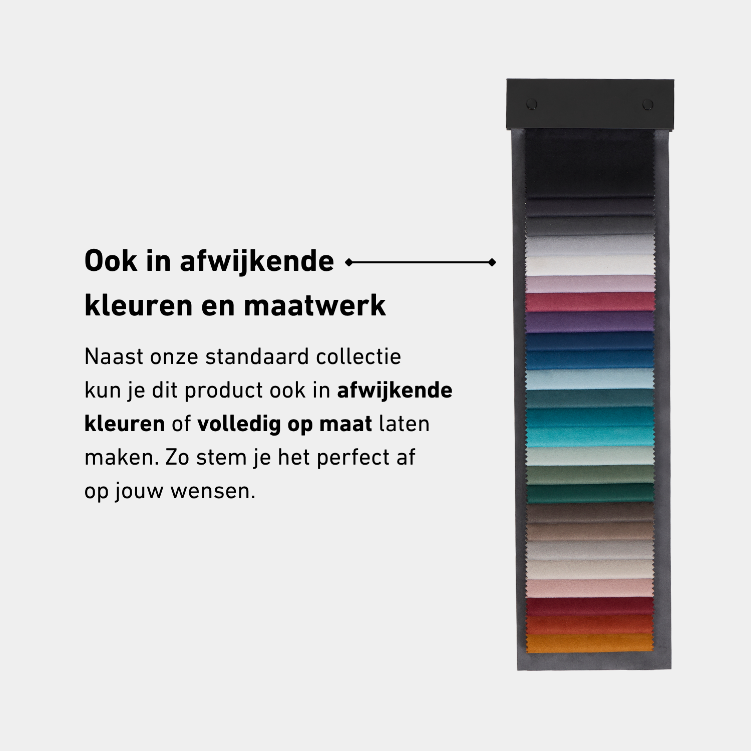 Panneau mural acoustique 280 cm - Vario - Suede - Coffee shake